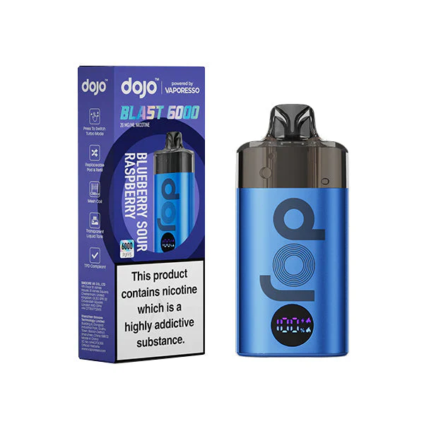 Dojo Blast 6000 Kit - Blueberry Sour Raspberry