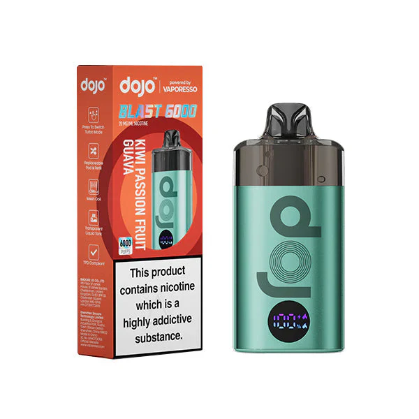 Dojo Blast 6000 Kit - Kiwi Passion Fruit