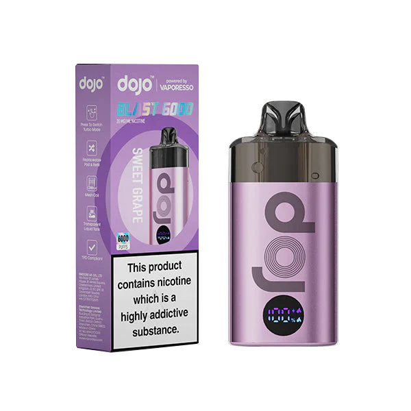 Dojo Blast 6000 Kit - Sweet Grape